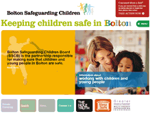 Tablet Screenshot of boltonsafeguardingchildren.org.uk